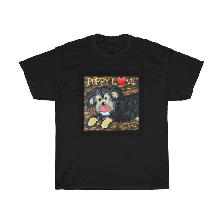 Puppy Love: Cotton T-shirt (Unisex)