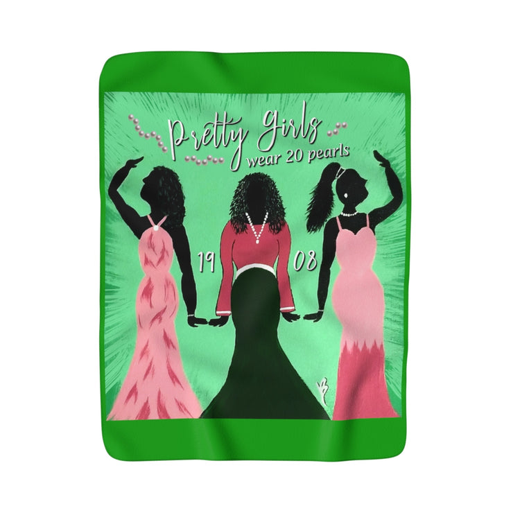 Pretty Girls (AKA): Sherpa Fleece Blanket