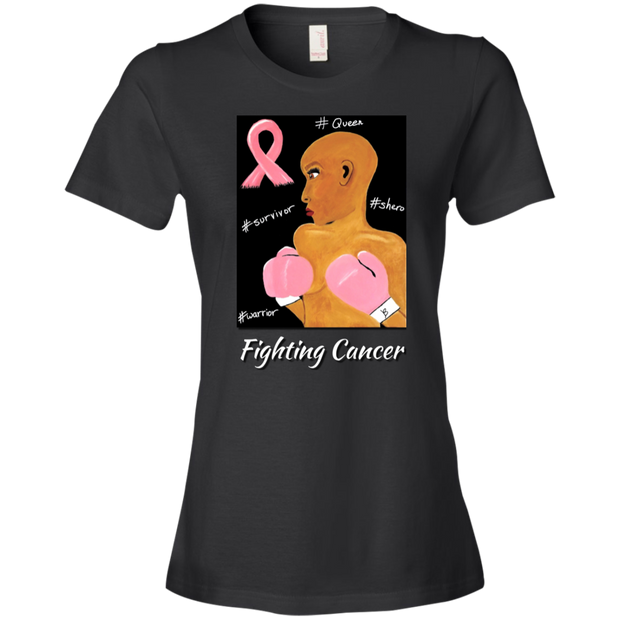 Fighting Cancer: T-Shirt (Ladies)