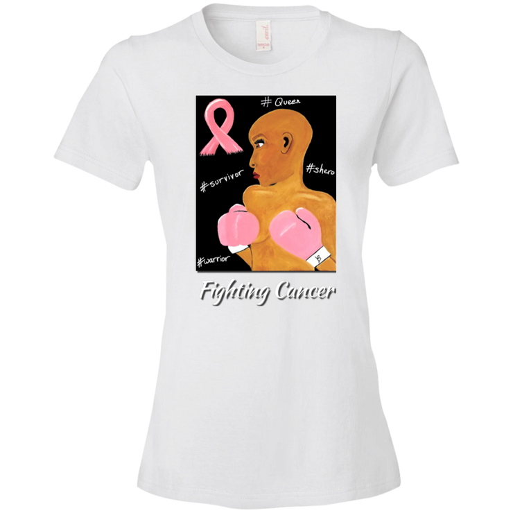 Fighting Cancer: T-Shirt (Ladies)