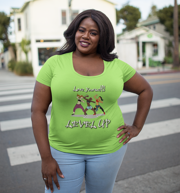 Level Up (Love): T-Shirt (Ladies)