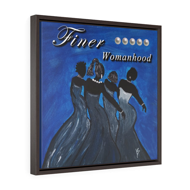 Sisterhood (Zeta): Premium Gallery Wrap Canvas - Framed