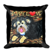 Puppy Love: Throw Pillow