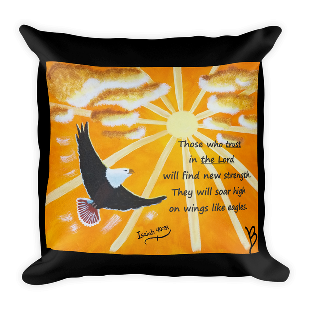 Eagle's Wings: Throw Pillow