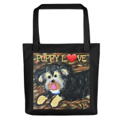 Puppy Love: Tote bag