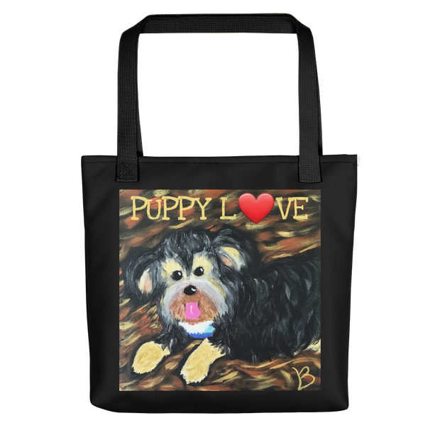 Puppy Love: Tote bag